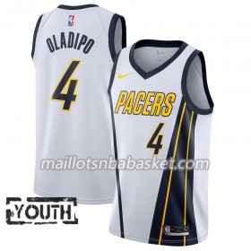 Maillot Enfant Indiana Pacers Victor Oladipo 4 2018-19 Nike Blanc Swingman